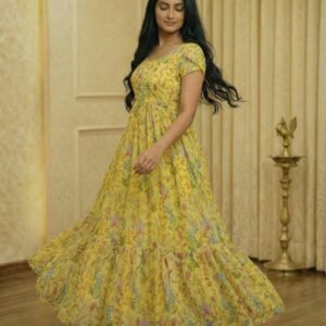 Floral Print Georgette