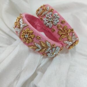 Alternative view of Hand Made Maggam Bangles