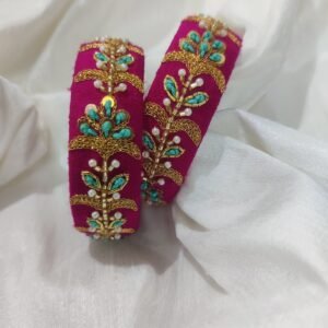 Alternative view of Hand Made Maggam Bangles