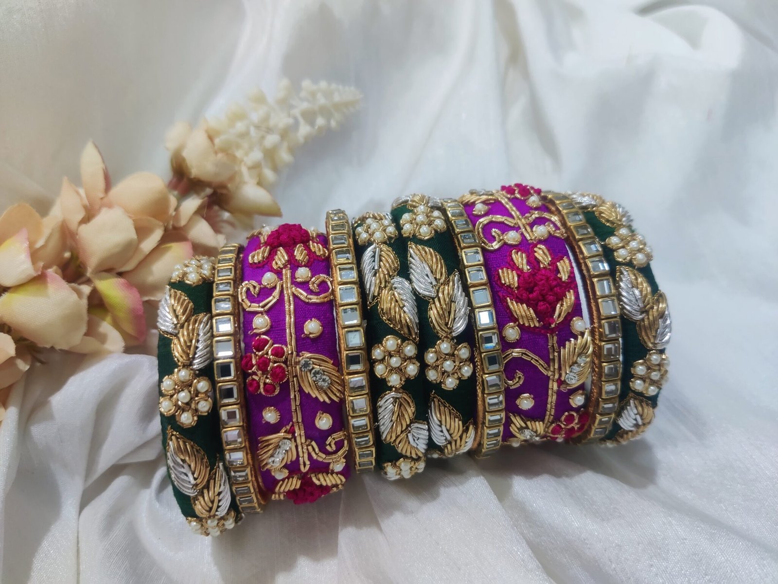 Maggam Bangles