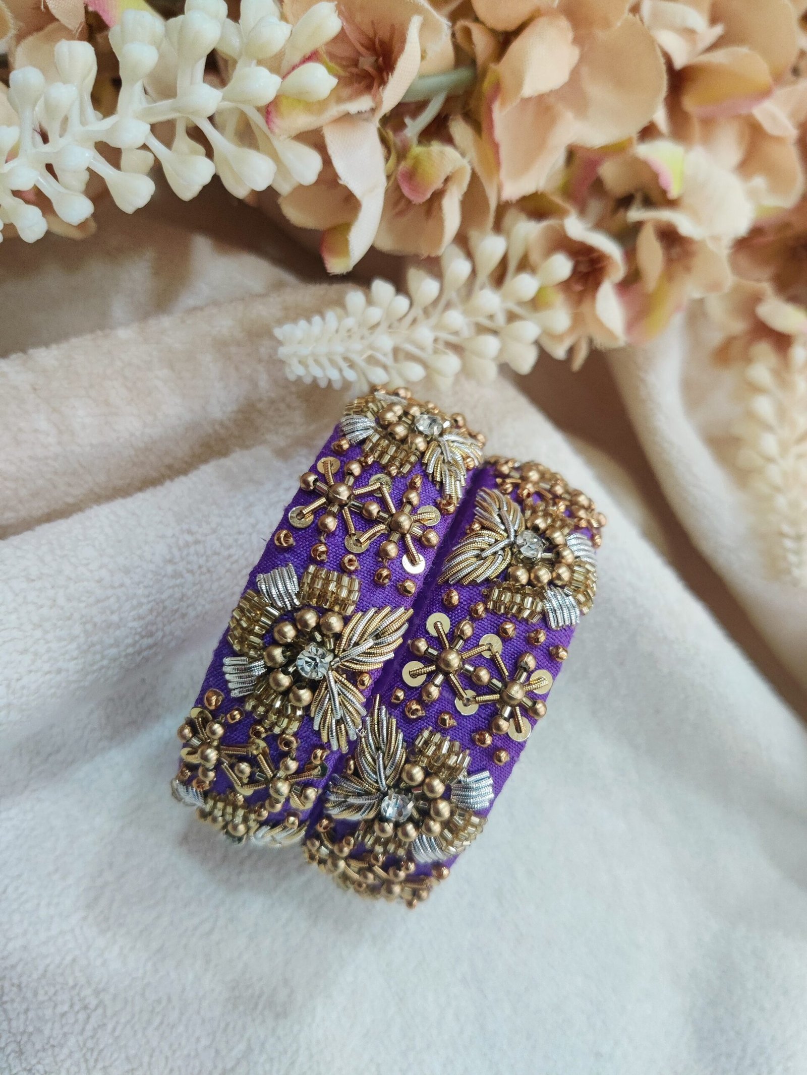 Hand Made Maggam Bangles