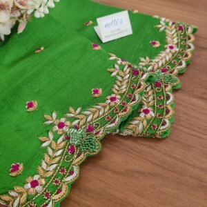 Handmade Maggam Work Blouse Design