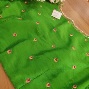 Alternative view of Handmade Maggam Work Blouse Design