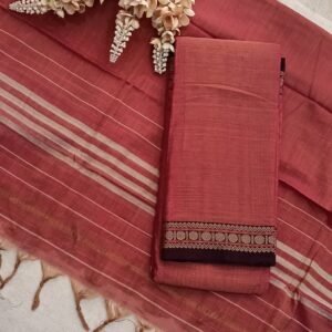Alternative view of Narayanpet Mercerised Cotton Dress Material Set